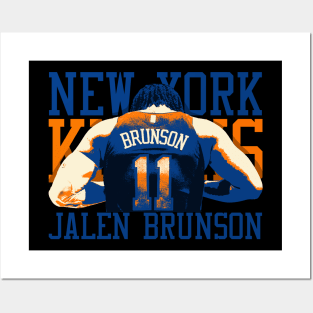 Jalen Brunson Graphic Art Posters and Art